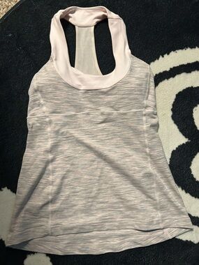 lululemon athletica Light Pink Space-Dye Racerback Tank (new without tags)